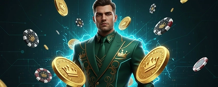 Jeetcity high roller casino player illustration